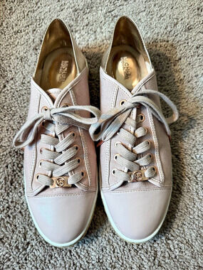 Michael Kors Women's Pink Espadrille Sneakers Worn Twice!